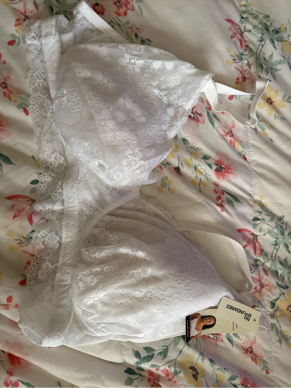 White Lace Bralette - Women Intimates & Sleepwear